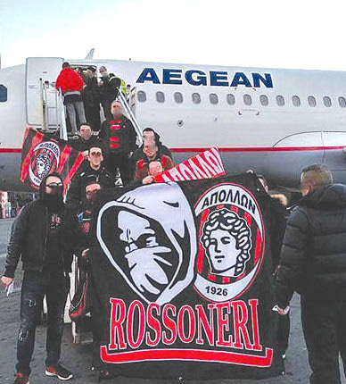 Με τις καλύτερες αναμνήσεις (εκτός φυσικά από την ήττα της ομάδας τους) έφυγαν από το Ηράκλειο οι φίλοι του Απόλλωνα Πόντου.