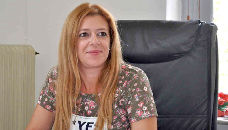 η αντιδήμαρχος Κοινωνικής Πολιτικής Μαρία Κανναβάκη. 