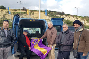 η Λέσχη Lions Ηρακλείου, η οποία δώρισε 100 κιλά κατεψυγμένου κρέατος στο γηροκομείο των Ιδρυμάτων Καλοκαιρινού