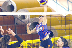 Φάση από το παιχνίδι ΓΕΗ-Ακρωτήρι στις Νεάνιδες