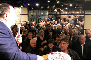 στην κοπή της βασιλόπτας της παράταξης του πρώην δημάρχου.