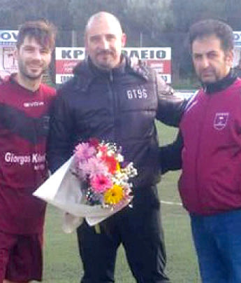  η βράβευση του Νίκου Ανδριανάκη από τη Μινωική