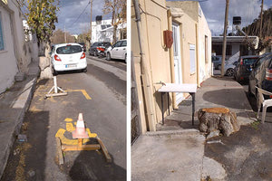 Νέα ένταση με την κοπή των δέντρων