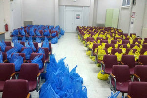 Η διανομή τροφίμων του Εργατικού Κέντρου