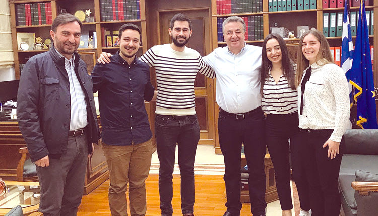 Για τη δράση ενημερώθηκε χθες ο περιφερειάρχης Κρήτης