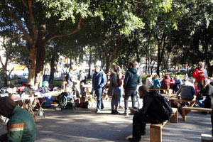 οι “Φυλές του Πάρκου” στη γενικής τους συνέλευση.