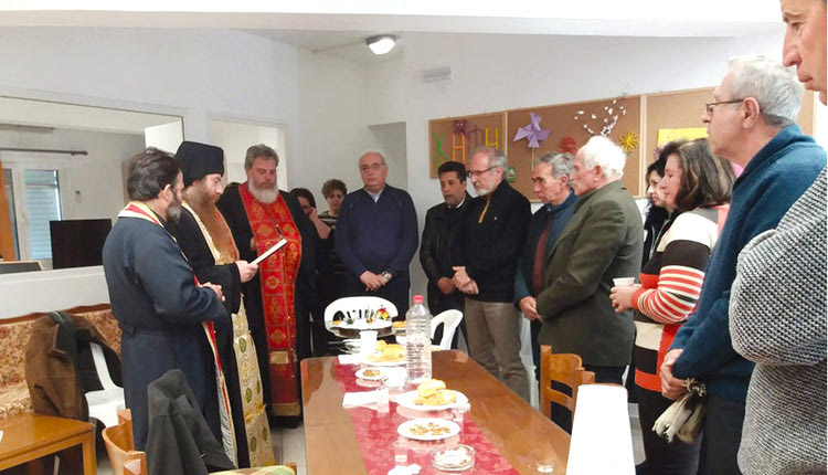 η κοπή της πρωτοχρονιάτικης πίτας στο ΚΗΦΗ Δήμου Βιάννου.