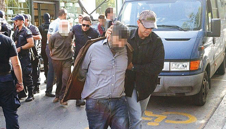 Υπόθεση Μιχ. Λεμπιδάκη - συληφθέντες