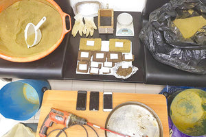 το... εργαστήριο κάνναβης στη Μεσσαρά