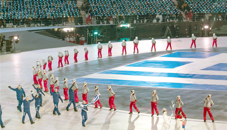 οι Χειμερινοί Ολυμπιακοί Αγώνες στη Νότια Κορέα 