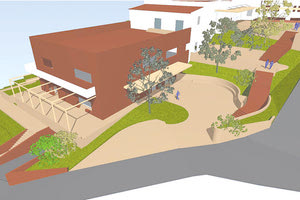 το νέο Δημοτικό Σχολείο Κοκκίνη Χάνι