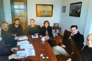 σύσκεψη στα γραφεία του Οργανισμού Λιμένος Ηρακλείου