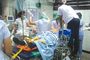 στο Τμήμα Επειγόντων Περιστατικών του Βενιζελείου