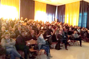 διευθυντές σχολείων του Ηρακλείου ενημερώθηκαν από τριμελές κλιμάκιο του Οργανισμού Αντισεισμικού Σχεδιασμού και Προστασίας για τα μέτρα αντισεισμικής προστασίας των σχολείων.