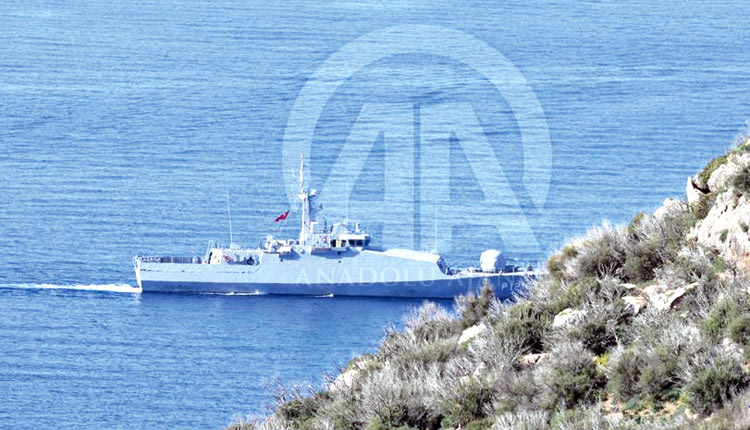 Για συνεχείς περιπολίες τουρκικών σκαφών στα Ίμια  κάνει λόγο το τουρκικό πρακτορείο