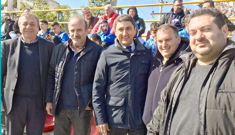 Ο Νίκος Τζώρτζογλου βρέθηκε χθες κοντά στην προσπάθεια των Μικτών Ηρακλείου στο γήπεδο του Μοσχάτου