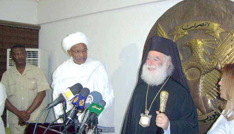 ο Κρητικός Πατριάρχης Αλεξανδρείας πάει στο Χαρτούμ.