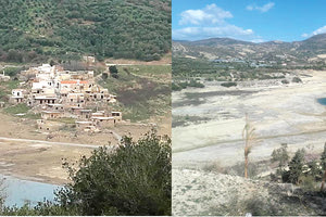 Σοκαριστικές οι εικόνες από τα φράγματα-μείωση 75% των βροχοπτώσεων