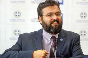 ο υφυπουργός Πολιτισμού και Αθλητισμού Γιώργος Βασιλειάδης.