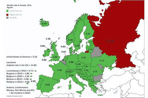 Χαμηλή εγκληματικότητα στην Ελλάδα