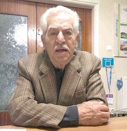 Ο πρόεδρος του Οικοδομικού Συνεταιρισμού Γιάννης Κουμαρτζάκης