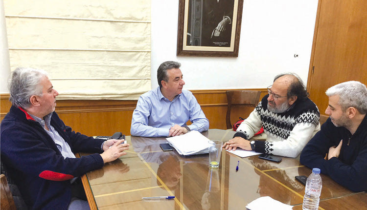 το Μουσείο Φυσικής Ιστορίας του Πανεπιστημίου Κρήτης, ήταν το θέμα συζήτησης του περιφερειάρχη Σταύρου Αρναουτάκη με τους εκπροσώπους του Μουσείου.