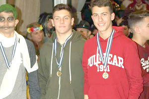 Το κολυμβητικό τμήμα της Α.Α. ΩΡΙΩΝΑ πραγματοποίησε τον αποκριατικο χορό της στο Brilliant