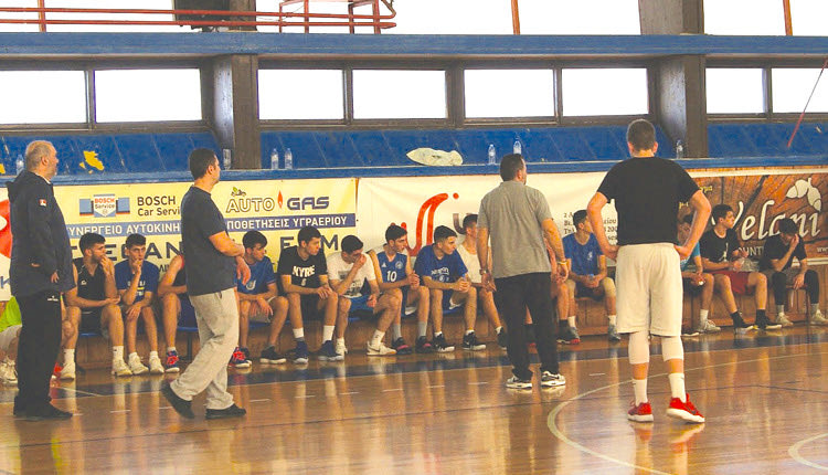   Από την προπόνηση της Μικτής Κρήτης με την παρουσία Ομοσπονδιακών 