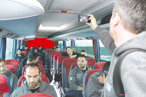 Από την άφιξη της Εθνικής μπασκετ στο Ηράκλειο