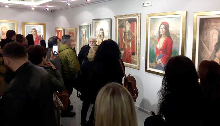 Επίσκεψη του σχολείου Δεύτερης Ευκαιρίας Ηρακλείου (ΣΔΕ ) στην πινακοθήκη έργων του Μπότη Θαλασσινού