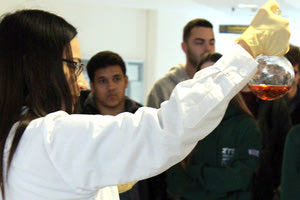 μαθητές Λυκείων του Ηρακλείου επισκέφτηκαν το Τμήμα Χημείας του Πανεπιστημίου Κρήτης