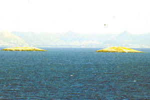 στην περιοχή των βραχονησίδων Ίμια.