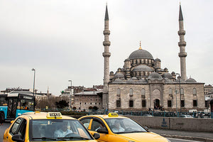 Τούρκοι οδηγοί ταξί στην Κωνσταντινούπολη