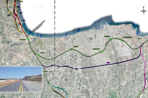 Η νέα χάραξη του δρόμου από Χανιά-Άγιο Νικόλαο