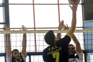 ΒΟΛΕΪ: Φάση από το παιχνίδι Ηρόδοτος-ΓΕΙ στους άνδρες