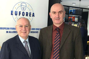 Ο κ. Μ. Προκοπάκης με τον καθηγητή Jean Bousquet