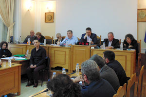 ο περιφερειάρχης Κρήτης Σταύρος Αρναουτάκης, στο πλαίσιο της χθεσινής συνεδρίασης για την παρουσίαση πεπραγμένων του έτους 2017