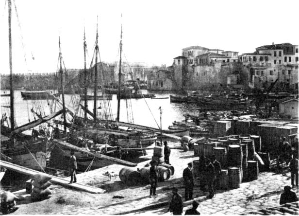  ΦΩΤΟ ΗΜΕΡΑΣ: Το λιμάνι του Ηρακλείoυ στα 1919...