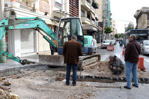 τα έργα στη Δικαιοσύνης
