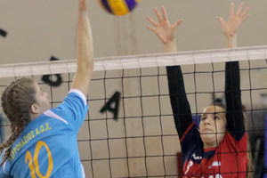 Φάση από το παιχνίδι των Παγκορασίδων ΑΘΛΕΣΗ-Χερρονάσιος