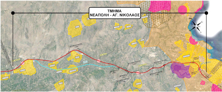  ΒΟΑΚ: Νέος άξονας - Το τμήμα Νεάπολη-Άγιος Νικόλαος