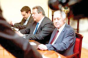 Βρε, πώς αλλάζουν οι καιροί! Εκεί που κάποτε ο Καμμένος δεν ήθελε να ακούει για Φώτη Κουβέλη, τώρα θα τον έχει αναπληρωτή υπουργό!