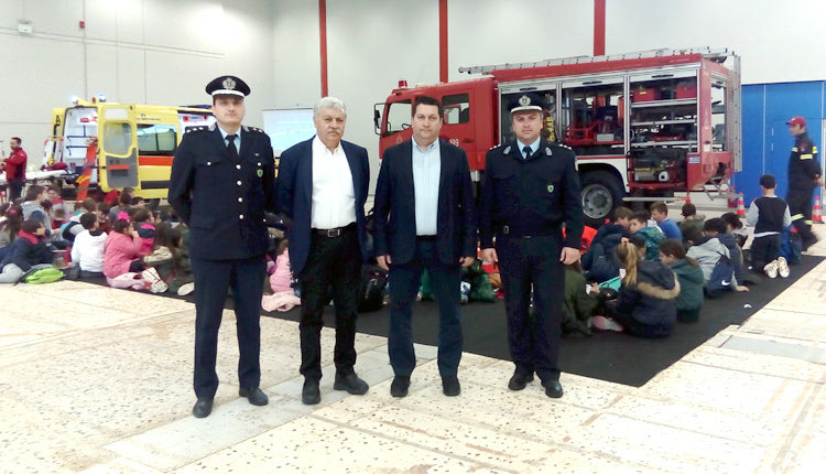 Οι κ.κ. Μουρτζάκης,  Ξυλούρης, Μαστοράκης  και Καρακούδης