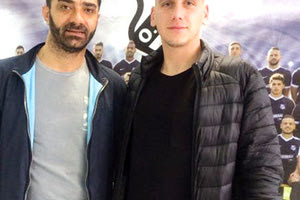 Ο Γιαγκιόζης με τον Παύλο Αδάμο