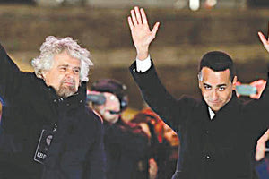 εκλογές στην Ιταλία νικητής το Κίνημα 5 Αστέρων