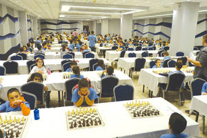 H διοργάνωση του 15ου Σχολικού Πρωταθλήματος Σκακιού Ανατολικής Κρήτης στη Χερσόνησο