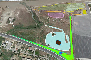 δημιουργία ενός υδροβιότοπου, στην έκταση μεταξύ Παγκρητίου Σταδίου και του Ξεροπόταμου