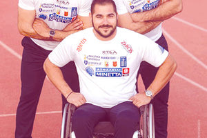 Ο Στεφανουδάκης με τους προπονητές του