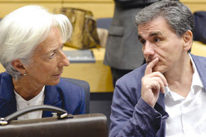 Ο κ. Τσακαλώτος και η κ. Λαγκάρντ