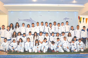 Η ομάδα των Αργοναυτών με τους προπονητές τους